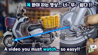 Be sure to check it out! Motorcycle Speed Cable Replacement You Can Easily Do. Honda Benly 110