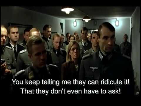 Hitler, as "Downfall" producer, orders a DMCA take...