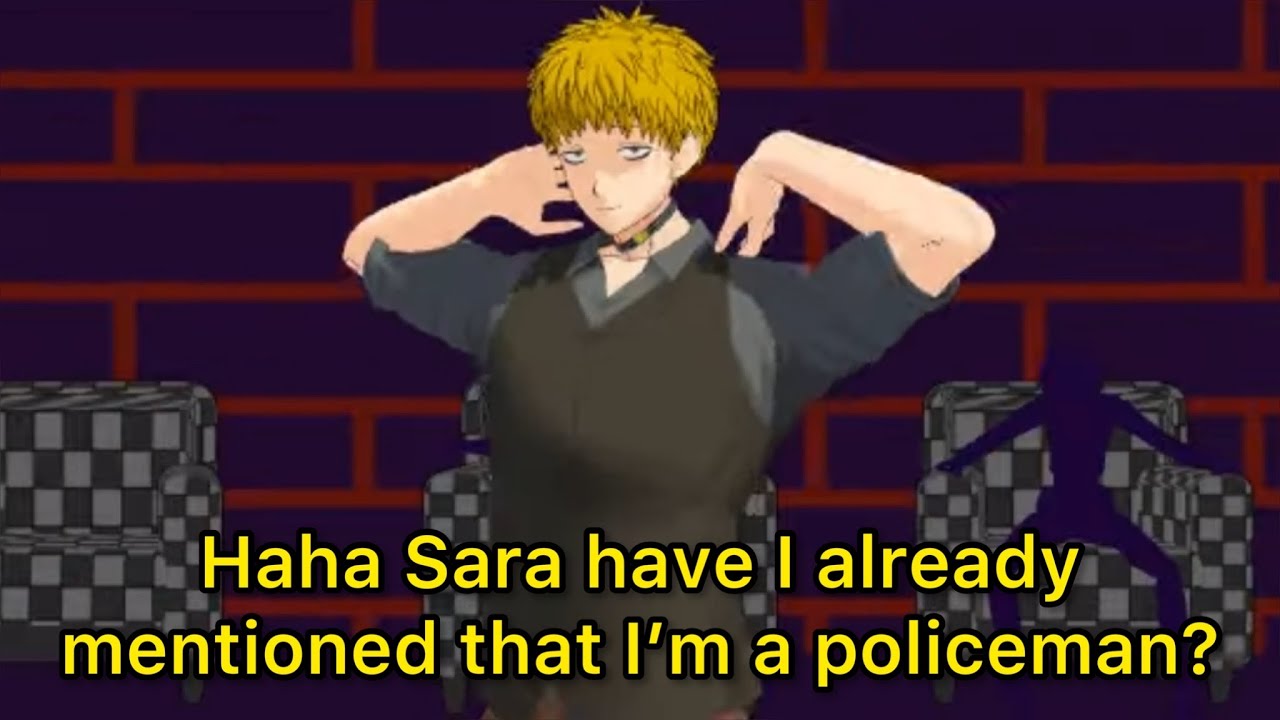 Literally the entire 1st chapter of Your Turn to Die basically