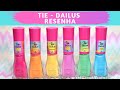 Esmaltes Coleção Tie - Dailus | Resenha