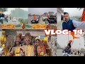 Dk vlogs 14 shri ram mandir celebration vlog 22 january 2024  shobha yatra talwara  pathankot