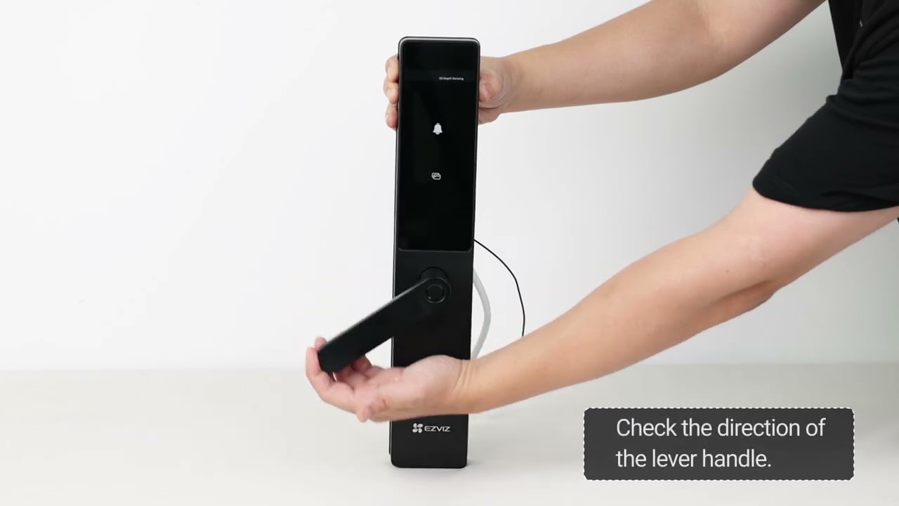 How to install EZVIZ Smart Lock DL20F