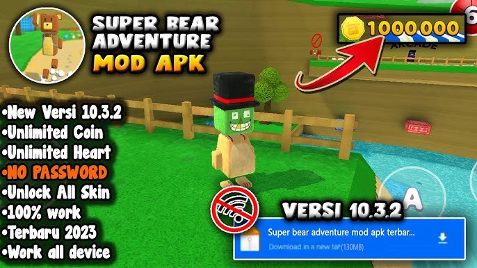 Super Bear Adventure Mod Menu Apk