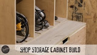 In this video how to, I build a shop storage cabinet and custom cubby for my workshop. Check it out My Top Tools and Product ...