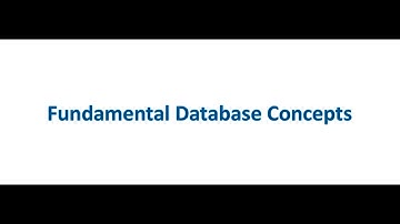 02 Fundamental Database Concepts - Part 2