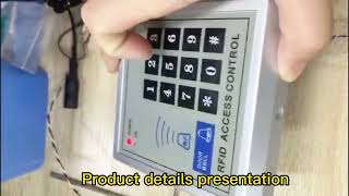 Information 125KHz RFID Keypad Access Control | Standalone Door Entry System for Office Security News