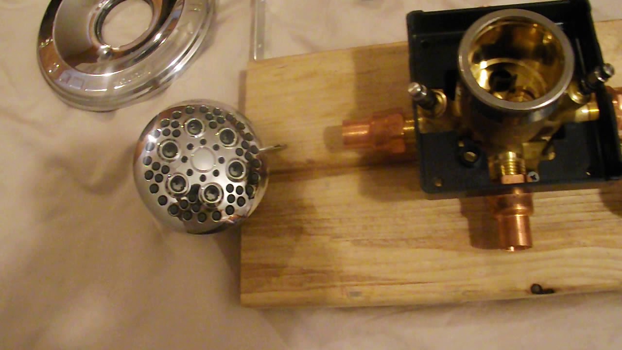 Delta Tub and Shower Classic Single Handle 5 Spray with stops. YouTube