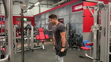 ‘Simplistic’ Tricep Pushdowns Mechanical Drop Set