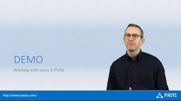 Episode #97 - Working with Users in PnPjs