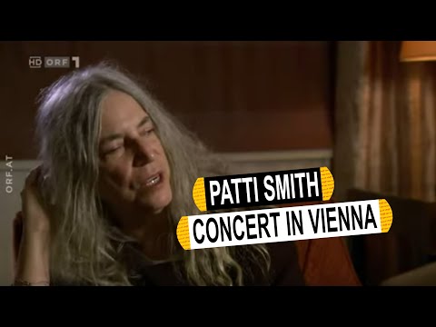 Patti Smith Concert in Vienna - Konzert gegen Armut - ORF 21. Juli 2022