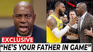 Magic Johnson DESTROYS LeBron James For Disrespecting Michael Jordan