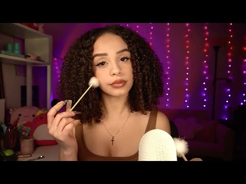 ASMR | Mic Scratching, Pumping, Swirling & Mouth Sounds + Ear cleaning & Slime (fast & aggressive)✨