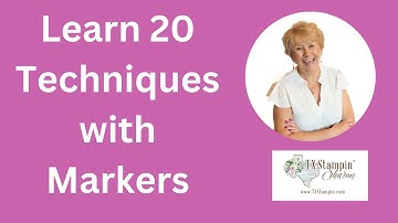 20 Stunning Techniques with Stampin