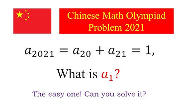 How to solve Chinese Math Olympiad Question | A Tricky Math Problem