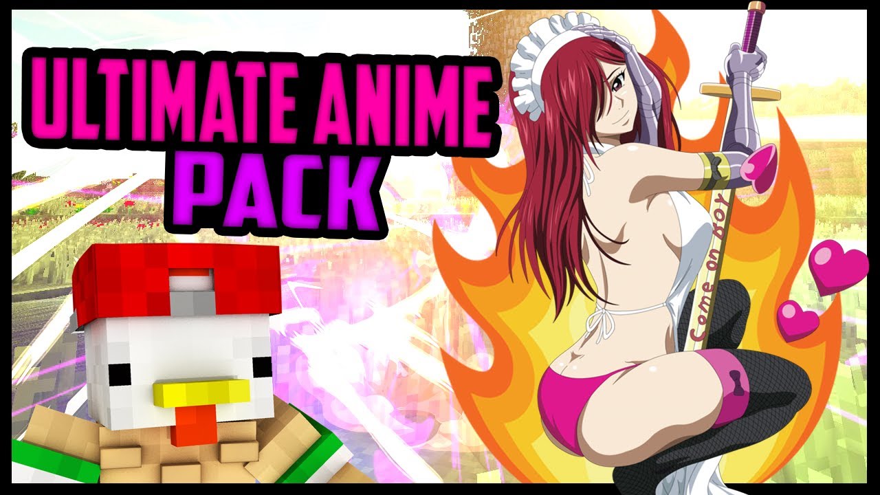 Ultimate Anime Pack / Minecraft PVP Custom Texture Pack (ESPAÑOL) - YouTube...