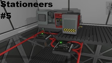 Stationeers Ep 5 Fabricators Stack Units and Auto Off Stack Units