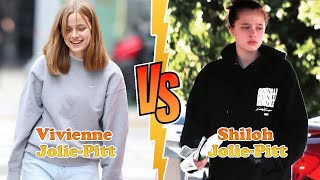 Vivienne Jolie-Pitt VS Shiloh Jolie-Pitt (Brad Pitt's Daughter) Transformation ★ From Baby To 2025