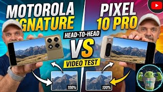Impressive Results! Moto Signature v Pixel 10 Pro Video Quality Comparison