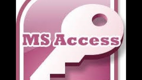 Ms Access 2013 Tutorials in Urdu - Make Queries Urdu Tutorials