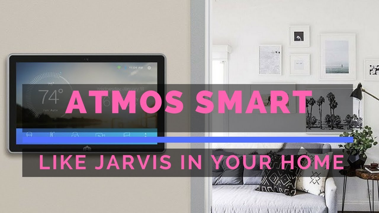 Jarvis in real lifes The Atmos Smart Home Control System - YouTube