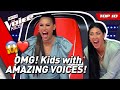 TOP 10 | MOST TALENTED SINGERS in The Voice Kids (part 2)! 😍