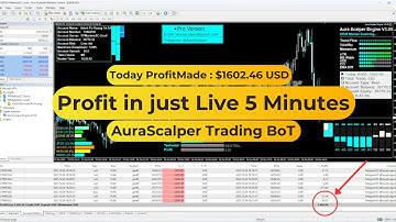 AI Bot Forex Live Scalping – Fast Profitable Trading Strategy Tested Live#trading#forex#forextrading
