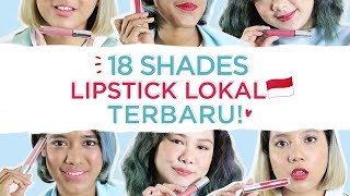 WARNA BARU! WARDAH COLORFIT LAST ALL DAY LIP PAINT 7-12 | Swatch and Review