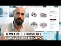 Jewelry ecommerce visual content efficiency