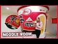 Staying at a Shin Ramyun Noodle Home