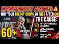 Emergency alert: Why your energy drops so fast after 60 my