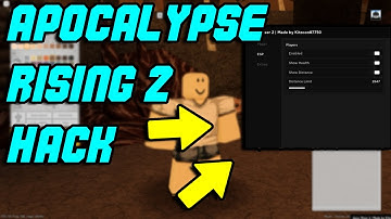 APOCALYPSE RISING 2 SCRIPT / GUI (PASTEBIN 2022) ESP + SPEED + FLY