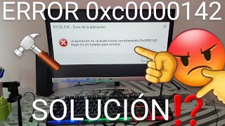 💻🔨 ERROR 0xc0000142 en WINDOWS 10/8/7 (6 SOLUCIONES 2024)