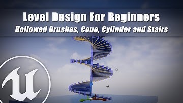 Geometry Tools - Hollowed Brushes And Stairs - #7 Unreal Engine 4: Level Design For Beginners