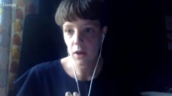 Conversa com Marie Thompson - 21/05/2018
