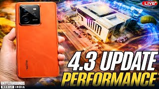 BGMI LIVE | 4.3 REALME GT 7 PRO PERFORMANCE| 299 IS LIVE