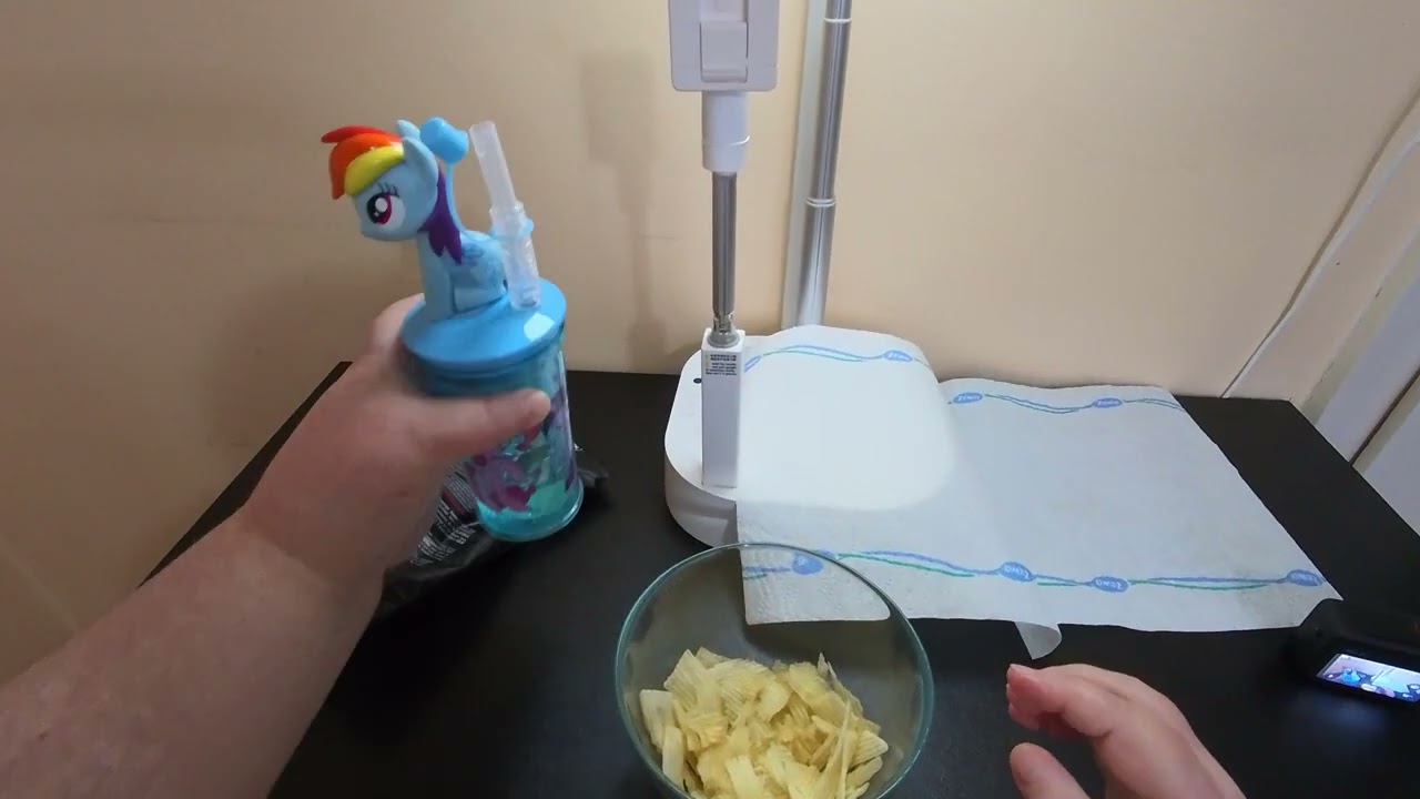 POV ASMR Crunchy Potato Chips Eating Sounds (No Talking, Real Life, Real Time) | Insta360 GO 3S | 4K