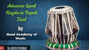 ADVANCE LEVEL KAYDA IN TAAL RUPAK| TABLA LESSON BY SEHAJDEEP SINGH UDAASI| तबला सीखिए।कायदा ताल रूपक