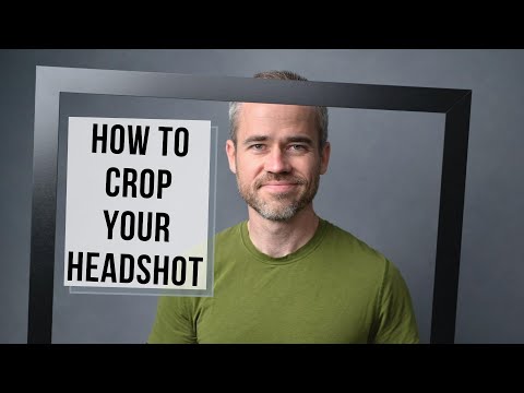 How to Crop a Professional Headshot