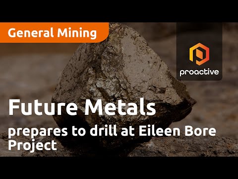 Future Metals prepares to drill at Eileen Bore Project