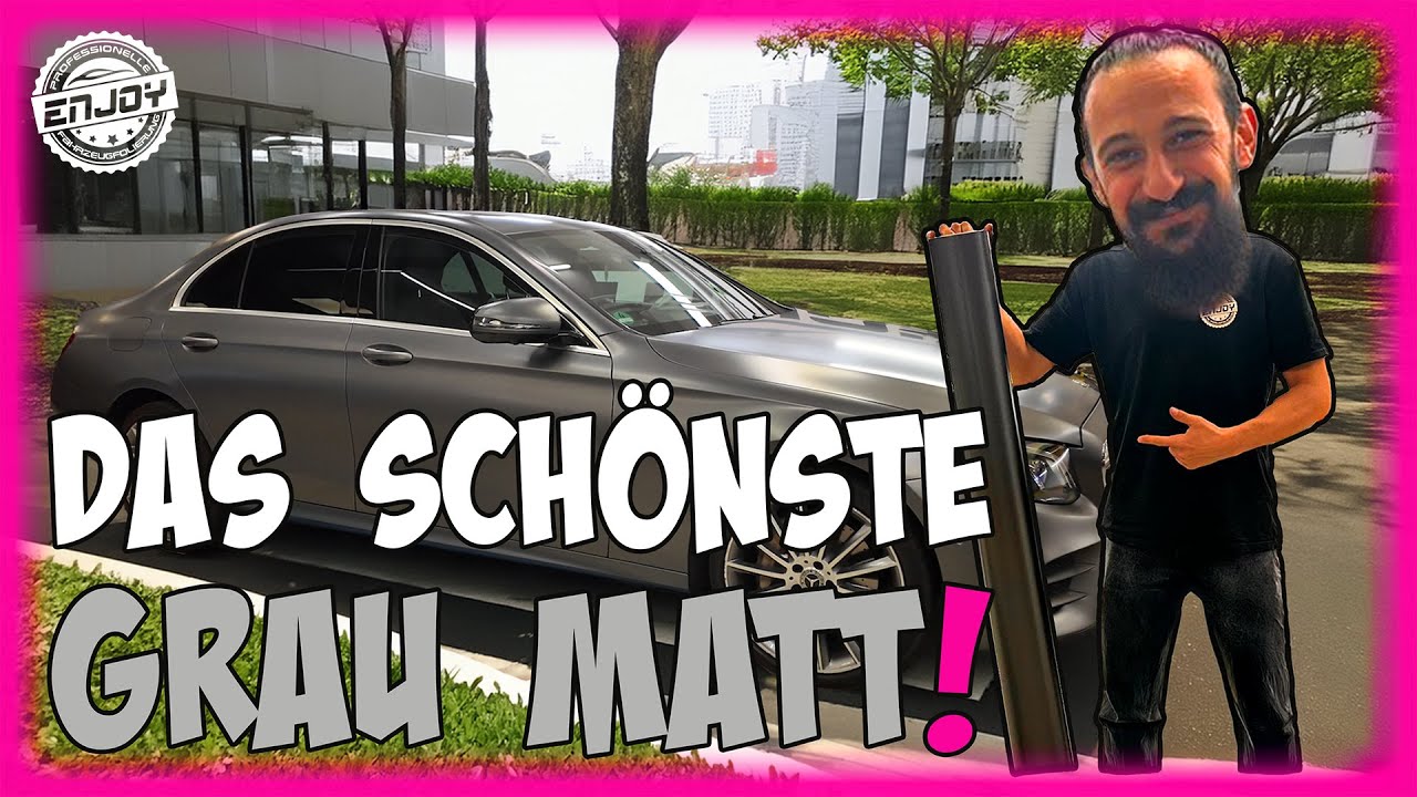 Von Grau Matt zu Grau (Seiden)Matt - Mercedes E-Klasse + Chromedelete I Bentley Bentayga PPF I GTR35