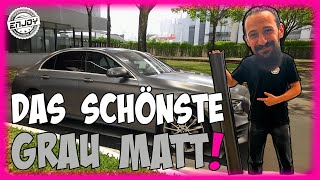 Von Grau Matt zu Grau (Seiden)Matt - Mercedes E-Klasse + Chromedelete I Bentley Bentayga PPF I GTR35