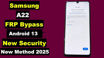 Samsung A22 FRP Bypass 2025 | Samsung A22 FRP Unlock/Bypass Google Account Lock | New Method 2025
