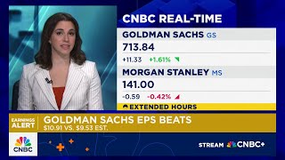 Goldman Sachs, Morgan Stanley earnings top estimates