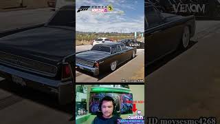 lincoln continental 1963 e o maior sedã que ja vi no forza 5 que isso  vei que caro incrivel