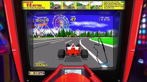 My Virtua Racing Realistic Arcade Bezel using HSM