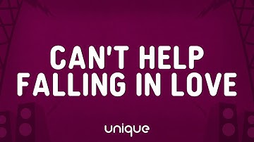 Thumbnail of Elvis Presley - Can't Help Falling in Love (Lyrics)