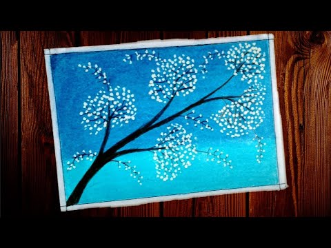 beautiful flower tree drawing using oil pastels step by step flower tree drawing youtube beautiful flower tree drawing using oil pastels step by step flower tree drawing