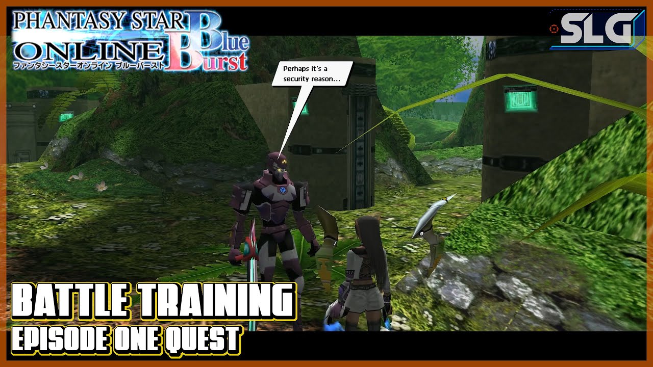 Battle Training - Phantasy Star Online Quest [1080P]