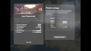 Teardown - Power Outage - All Optional Objectives