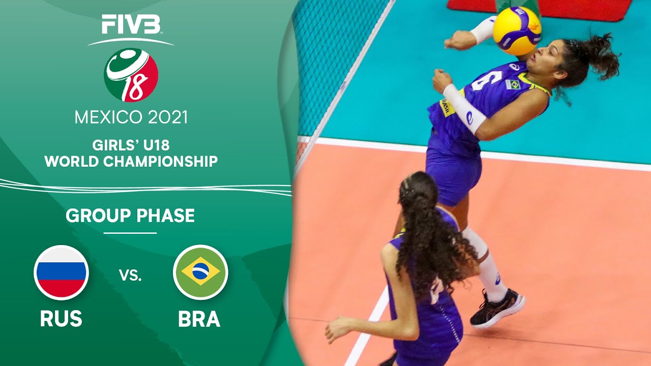 Rus Vs Bra Group Phase Girls U18 Volleyball World Champs 21 Youtube Rus Vs Bra Group Phase Girls U18 Volleyball World Champs 21 Youtube